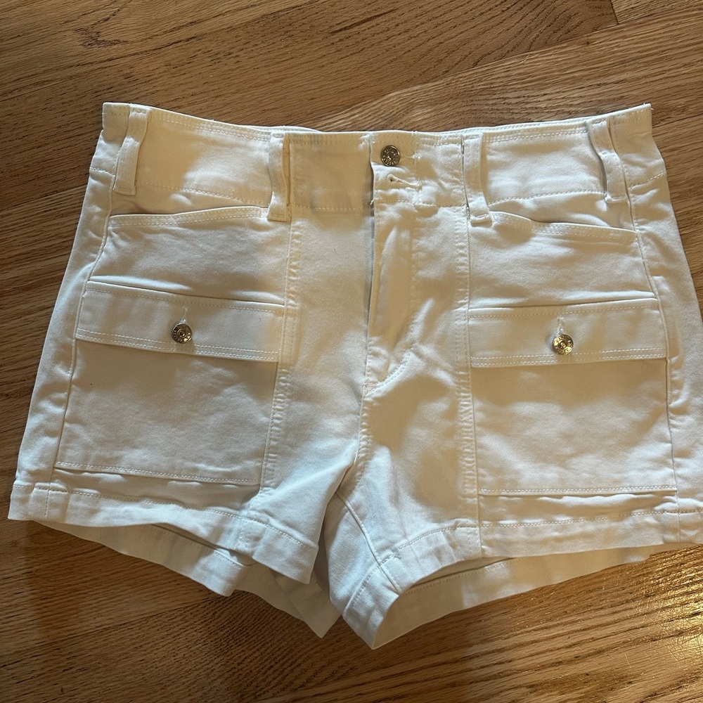 PAIGE White Women's Cargo Shorts